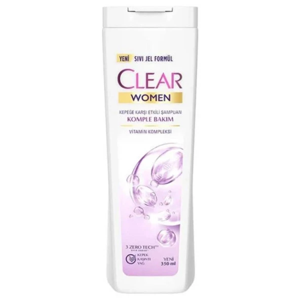 Clear Women Vitamin Kompleksi Şampuan 350ml