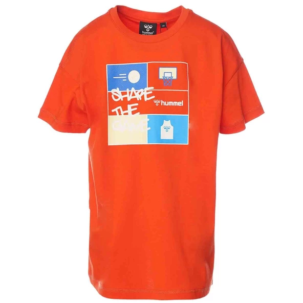 HUMMEL ÇOCUK KISA KOL T-SHIRT GORM OVERSIZE T-SHIRT S/S 911959 - 6
