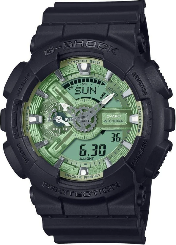 GA-110CD-1A3DR Casio G-Shock Erkek Kol Saati