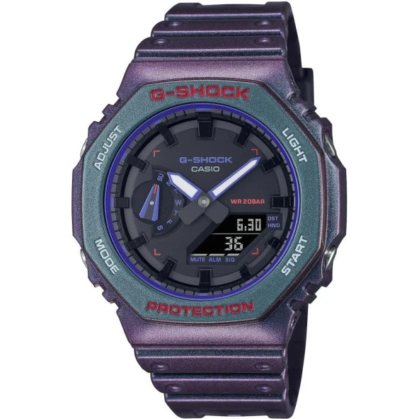 GA-2100AH-6ADR Casio G-Shock Erkek Kol Saati
