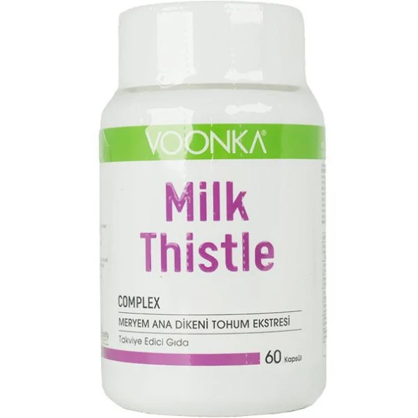 Voonka Milk Thistle İçeren Takviye Edici Gıda 62 Kapsül - Diş Beyazlatıcı Köpük Hediye