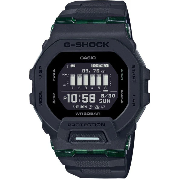 GBD-200UU-1DR Casio G-Shock G-Squad Erkek Kol Saati