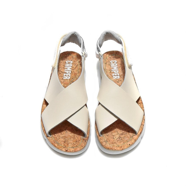 Kadın Sandalet K200157-023 Camper Oruga Sandal Bej - 5