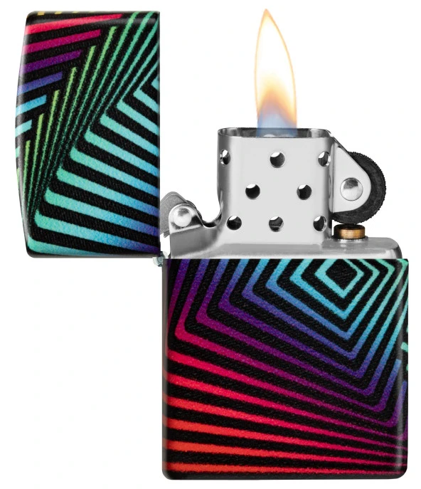 Zippo Rainbow Pattern Dizayn Çakmak - 3