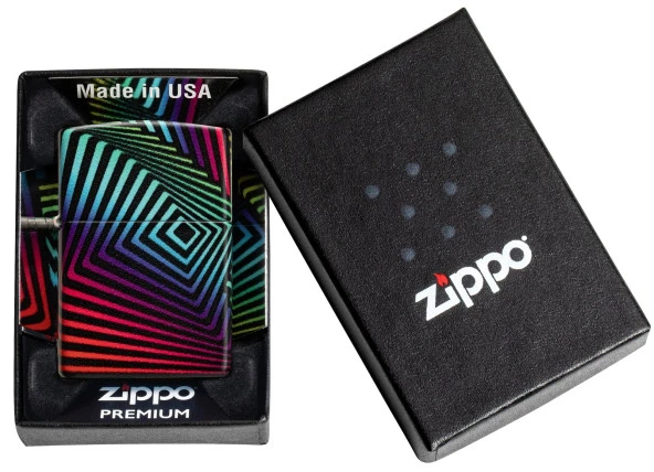 Zippo Rainbow Pattern Dizayn Çakmak - 5