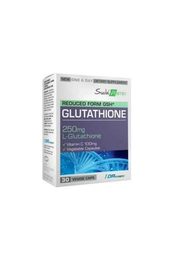 Suda Vitamin Glutathione 250 Mg 30 Vegan Kapsül