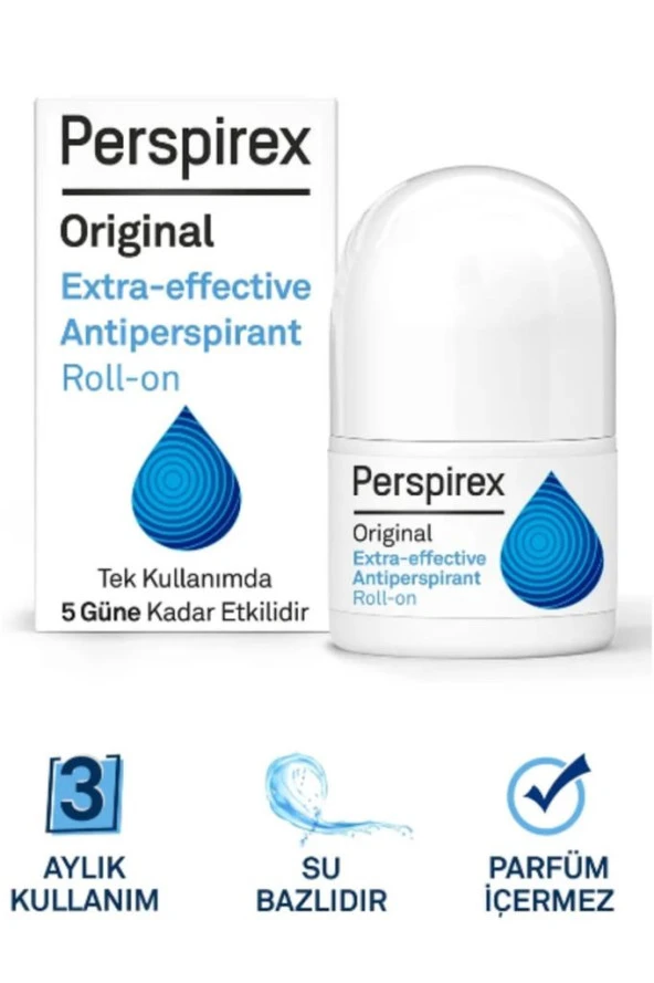 Perspirex Orijinal Terleme Önleyici Extra Etkili Roll-on 5 ML