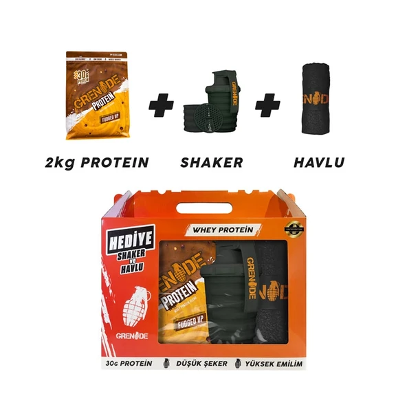 Grenade Whey Protein 2000 Gr Protein Tozu +2 Hediyeli