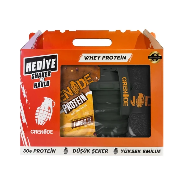 Grenade Whey Protein 2000 Gr Protein Tozu - Shaker ve Havlu Hediye - 2