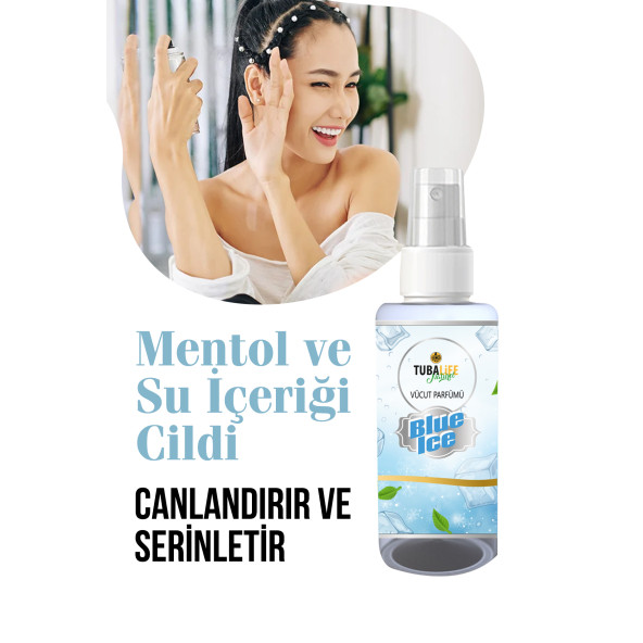 Tubalife Blue Ice Unisex Vücut Spreyi 100 ml Body Mist - 2