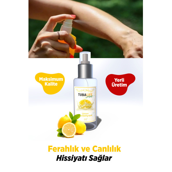 Tubalife Limon Kolonyası 100 ml - 3
