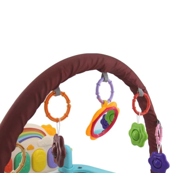 Birlik Oyuncak 3in1 Piyanolu Gökkuşağı Oyun Halısı HE0638 - 3