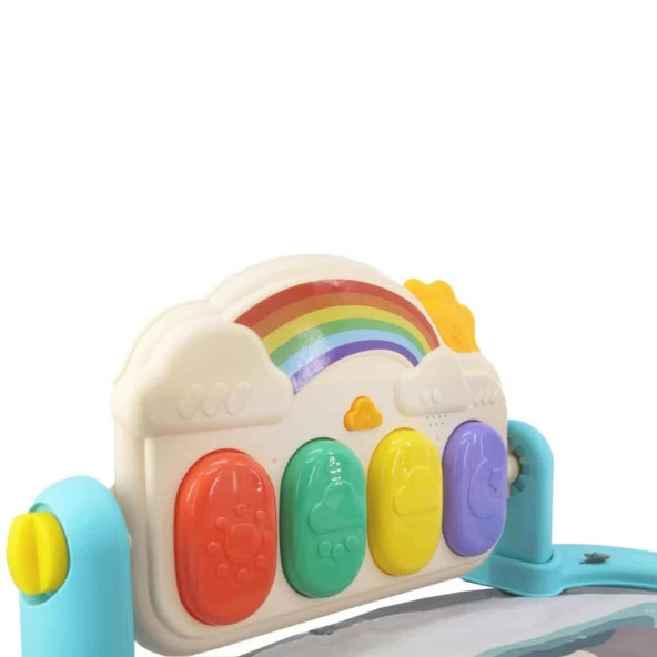 Birlik Oyuncak 3in1 Piyanolu Gökkuşağı Oyun Halısı HE0638 - 5