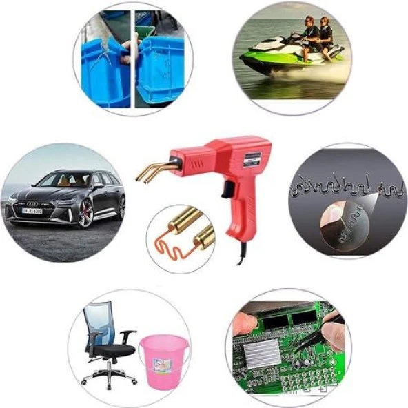 600 Uçlu Araba Tampon Plastik Tamir Işıklı Kaynak Makinesi - 2