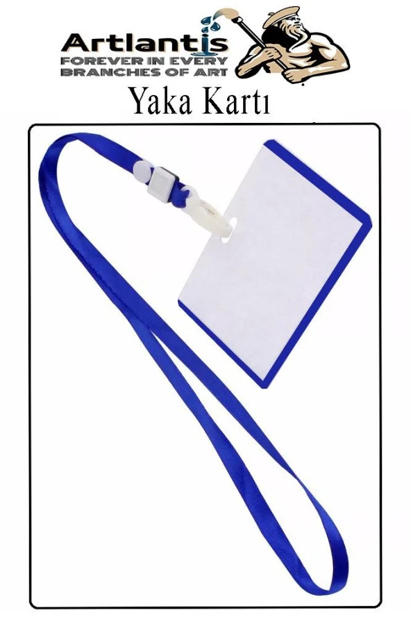 Siyah İpli Yaka Kartı 10 Adet Ayarlanabilir Boyuna Asma Kimlik Koruyuculu PVC Siyah Yaka Kartlığı Seyehat Ofis Okul Büro - 3