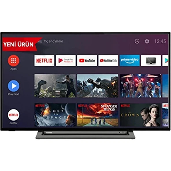 Toshiba 43LA3B63DT 43 108 Ekran Uydu Alıcılı Full HD Smart LED TV