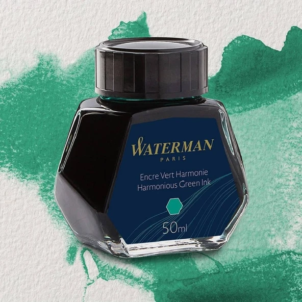 Waterman Dolmakalem Mürekkebi 50 ml Şişe Yeşil