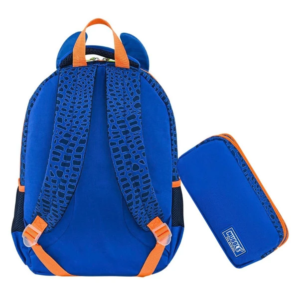 Muggle 3 Bölmeli Dragons Okul Sırt Çantası+Kalemlik - Resim 2