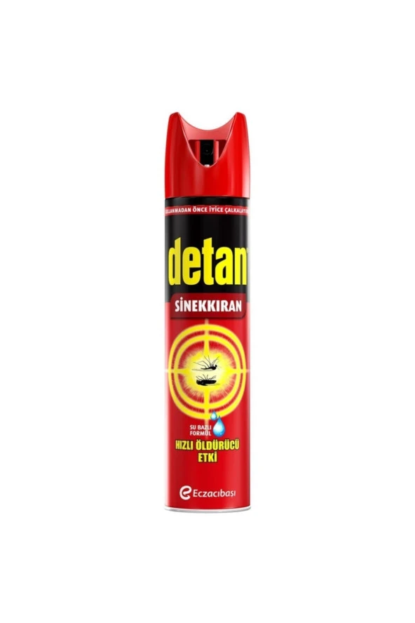 Detan Sinekkıran Su Bazlı 275 Ml X 3 Adet