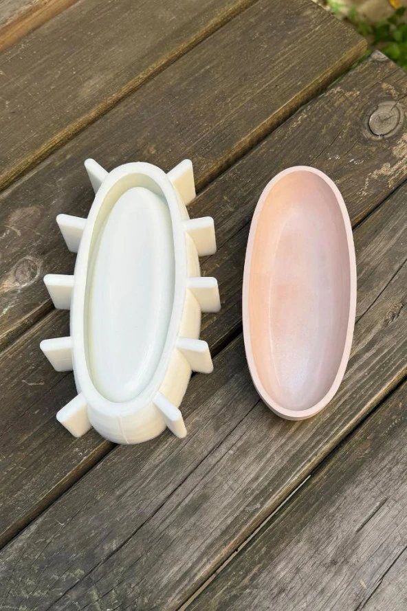 Calvin-1 Silikon Kayık Kap Kalıbı - Resim 5