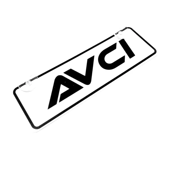 Avcı Yazılı Sök Tak Dekor Plaka ürün görseli