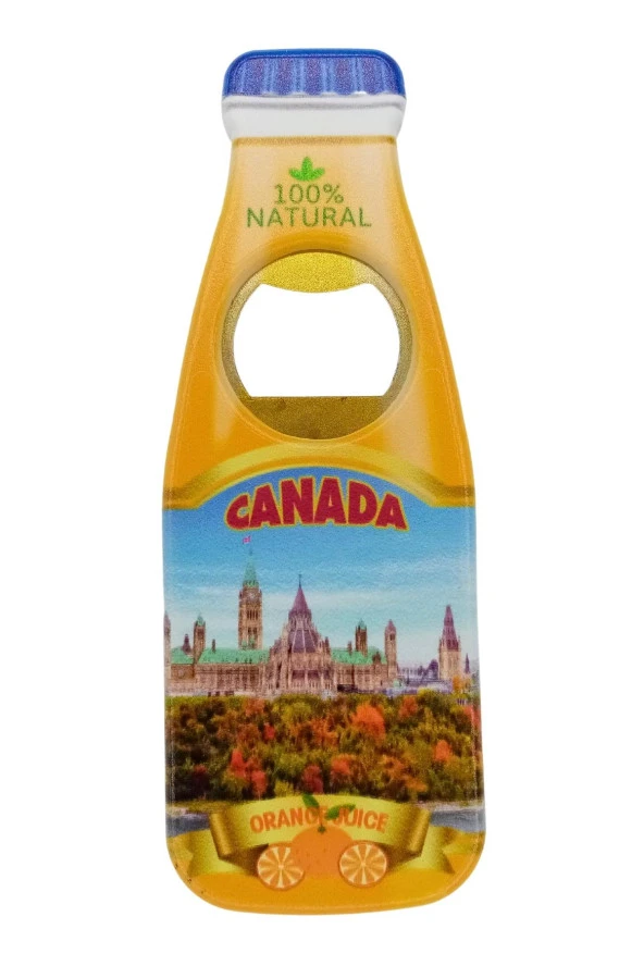Kanada Temalı Magnet Şişe Açacak - Resim 3