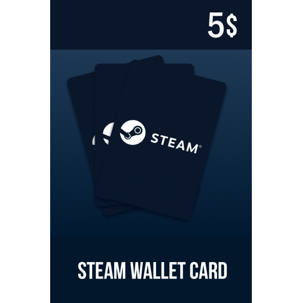 Steam Cüzdan Kodu 5 USD