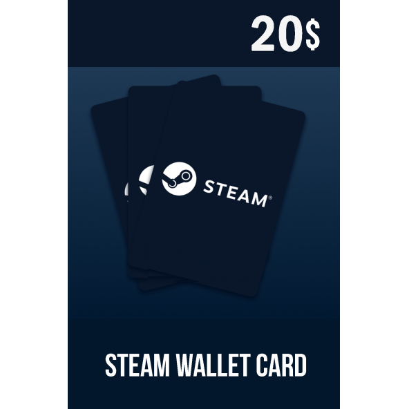 Steam Cüzdan Kodu 20 USD