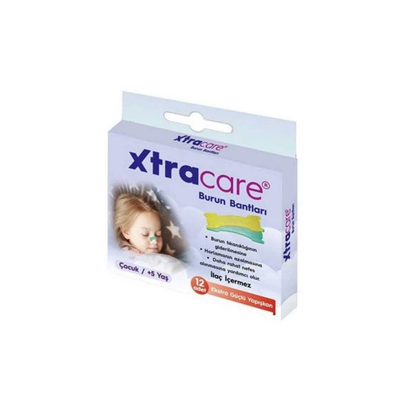 XtraCare Burun Bantkarı Çocuk +5 Yaş 12 Adet