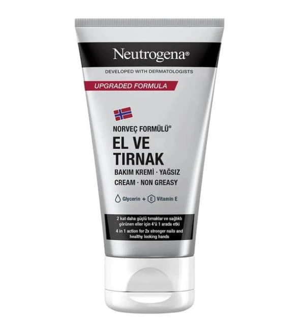 Neutrogena Norveç Formülü El & Tırnak Bakım Kremi, 75 ml - Diş Beyazlatıcı Köpük Hediye