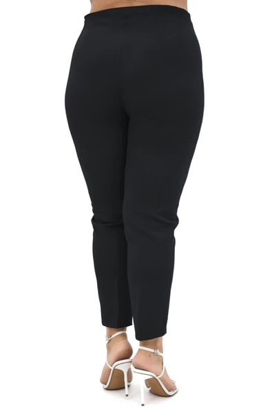 Kadın Büyük Beden Yüksek Bel Pantolon 208 0017-25 - 5