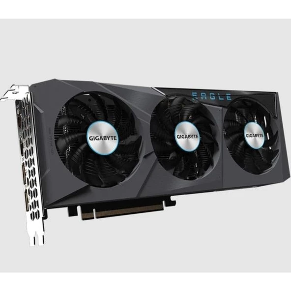 Gigabyte RX 6600 XT Eagle WINDFORCE 3X GV-R66XTEAGLE-8GD 128 Bit GDDR6 8 GB Ekran Kartı - Resim 1