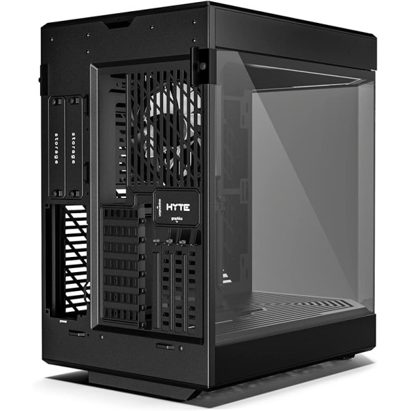 Hyte Y60 CS-HYTE-Y60-B 3 Fanlı E-ATX Oyuncu Kasası - 2