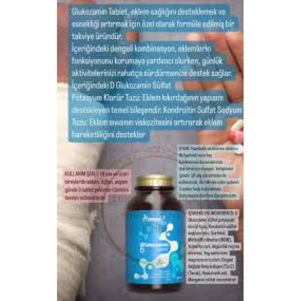 GLUKOZAMİN TABLET 90 ADET - 2
