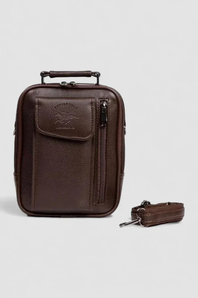 Lederax Çelik Kasalı Telefon Bölmeli El ve Omuz Çantası Orta Boy LD495 - 7