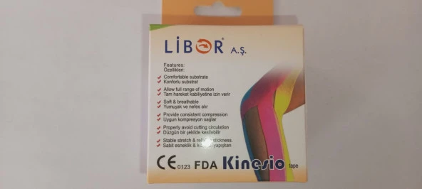 LİBOR KİNEZYO SPORCUBANDI PEMBE  -KİNEZYO BANDI 5MX5CM - 4