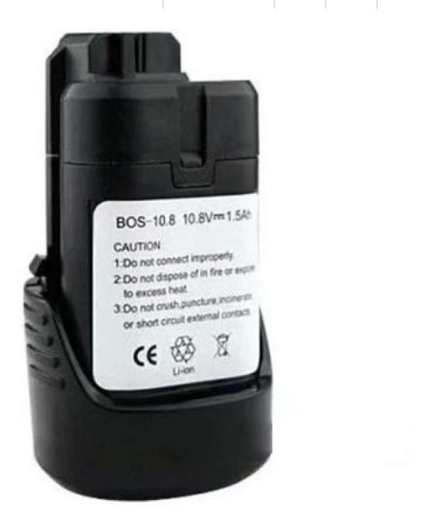 Matkap Batarya Seti Bosch 10.8 Volt  Li-İon 2607336879 2000 MA  ( Bataryalı )