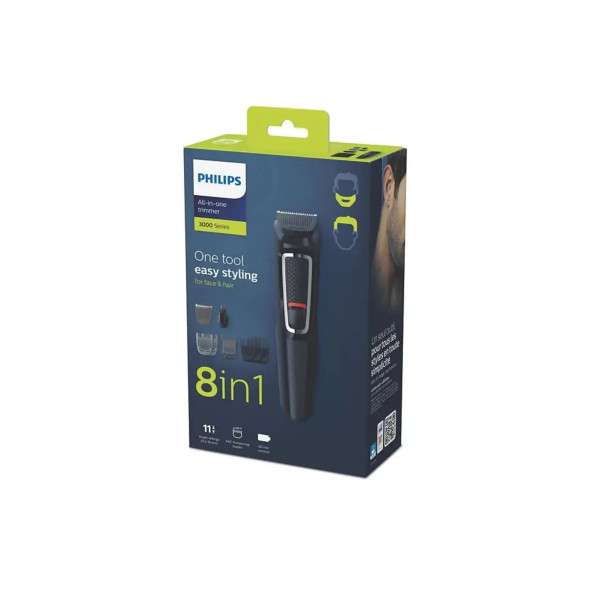 Philips Mg3730/15 Multigroom 3000 Series 8 İn 1 Erkek Bakım Kiti Çok Amaçlı Tıraş Makinesi - 5