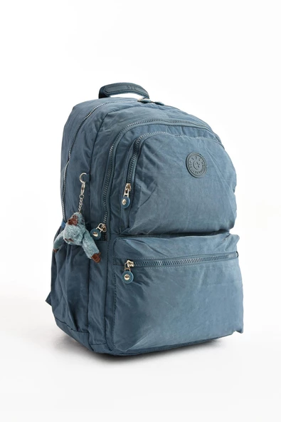 571 collections Ultra Hafif Sırt Çantası Okul Seyahat Unisex Mavi (Model: 571-1C) - 4