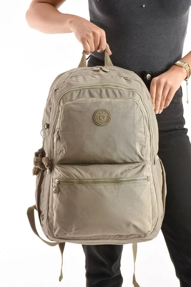 571 collections Ultra Hafif Sırt Çantası Okul Seyahat Unisex Vizon (Model: 571-1C) - 3