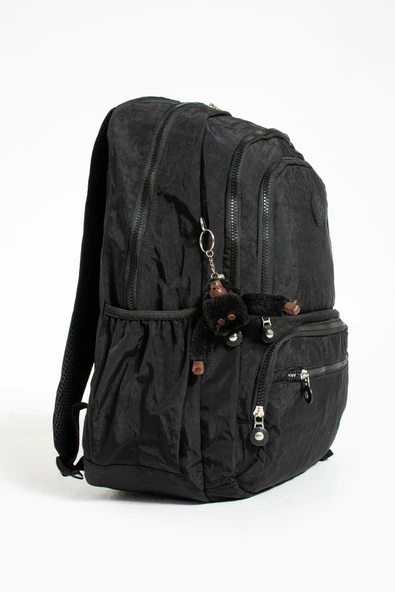 571 collections Ultra Hafif Çok Cepli Su Geçirmez Sırt Çantası Unisex Siyah (Model: 571-1G) - Resim 5