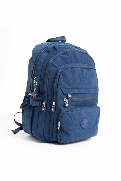 571 collections Ultra Hafif Çok Cepli Krinkıl Sırt Çantası Unisex Laci (Model: 571-3B) - 5