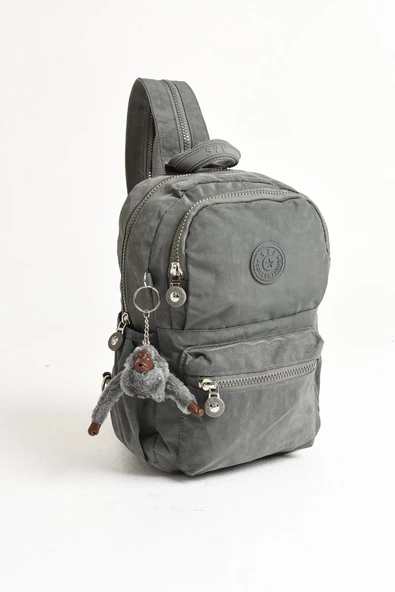 571 collections Hem Sırt Hem Göğüs Spor Genç Kadın Çantası Gri (Model: 571-8C) - 5