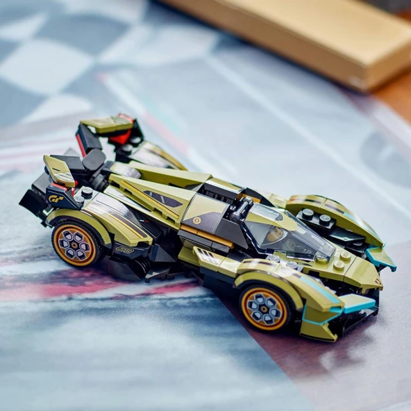 Lego Speed Champions Lamborghini Lambo V12 Vision GT Süper Araba 76923 - 6