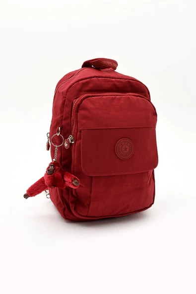 571 collections Hem Sırt Hem Göğüs  Spor Genç Kadın Çantası Kırmızı (Model: 571-8D) - Resim 5