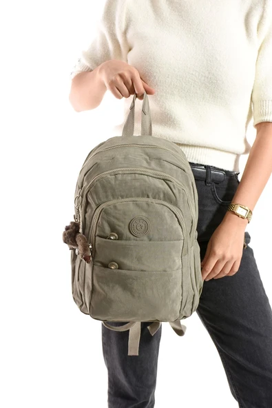 571 collections Ultra Hafif Orta Boy Sırt Çantası Vizon (Model: 571-4C) - Resim 2