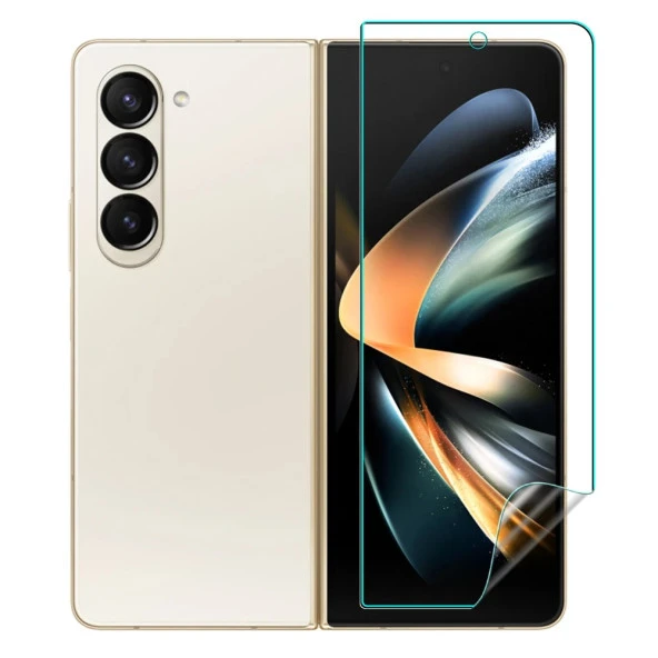 Samsung Galaxy Z Flip 6 Uyumlu Ön+Arka Body Şeffaf Ultra koruyucu Nano Jelatin - 2