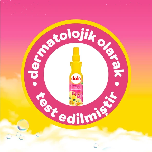 Dalin Kolay Saç Tarama Spreyi 200ML Badem Özlü (6 Lı Set) - Resim 6