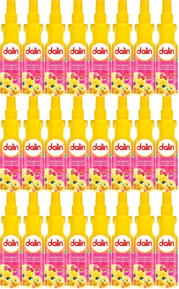 Dalin Kolay Saç Tarama Spreyi 200ML Badem Özlü (24 Lü Set)