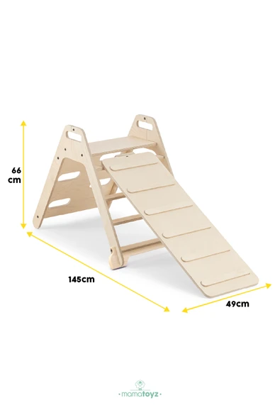 Piky Pikler Triangle ve Slide - Tırmanma Üçgeni ve Kaydırak - 6